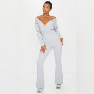 Women’s Pretty little thing grey jumpsuit in size 2